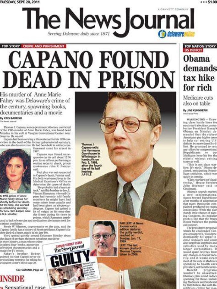 20 years after Tom Capano arrest, juror breaks silence on Anne Marie