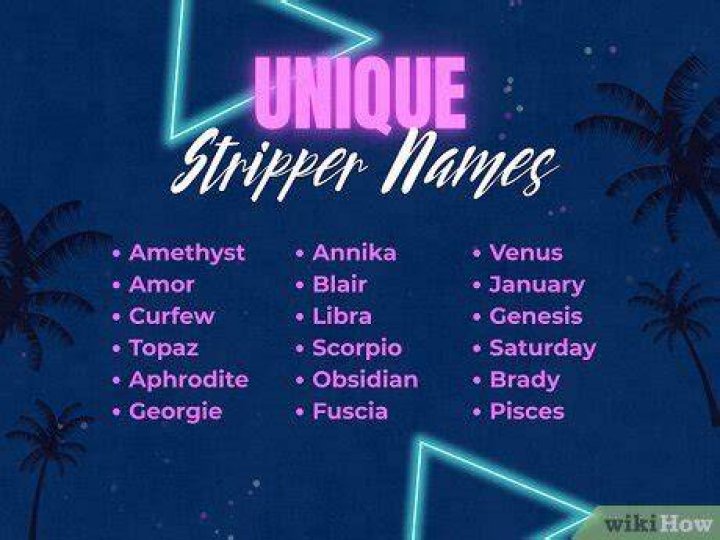 713 + Unique Stripper Names That Stand Out In The Industry