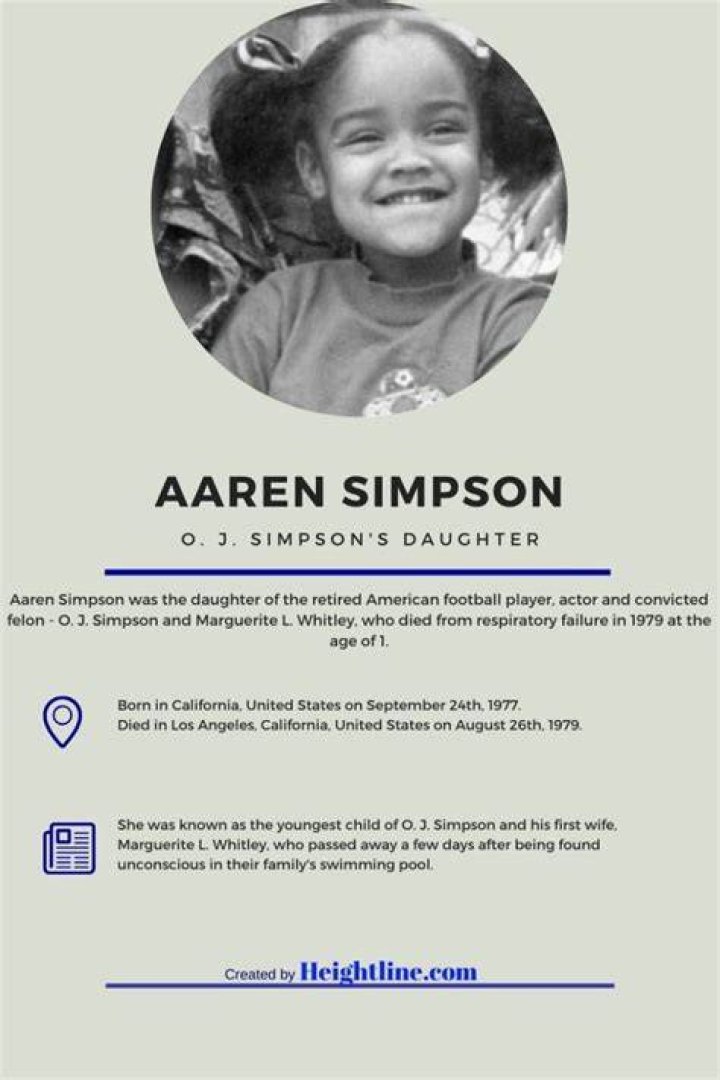 Aaren Simpson's bio Facts about the tragic death of O.J Simpson's