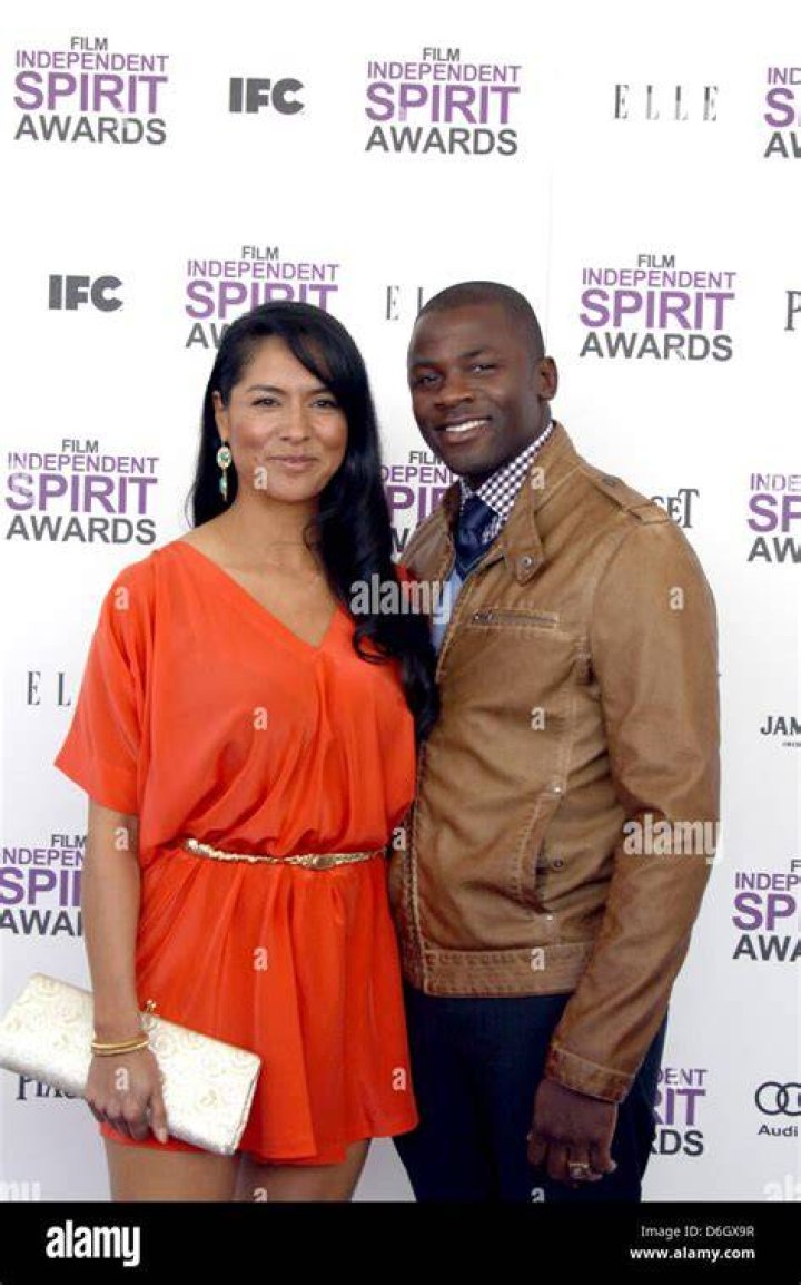 Actor Derek Luke and Sophia Adella Luke attend the 27th Annual Film