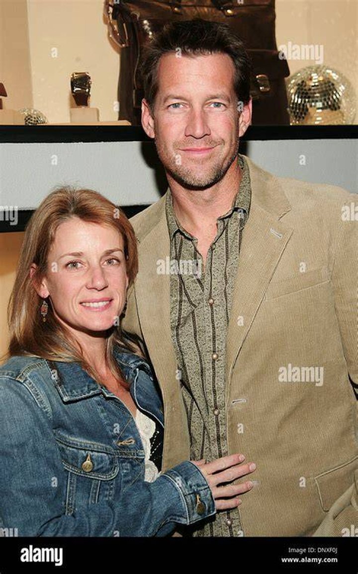 Actor James Denton and wife Erin O'Brien arrives at the People's