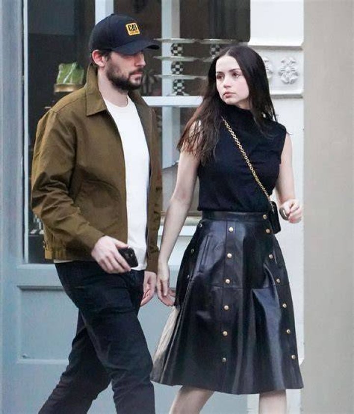 ANA DE ARMAS Outi with Her Boyfriend Paul Boukadakis in New York 04/16