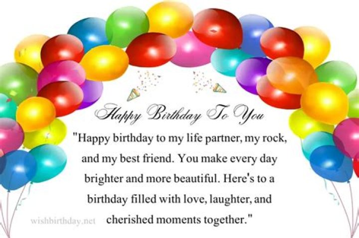 Birthday Wishes for Life Partner From Tring India 💑
