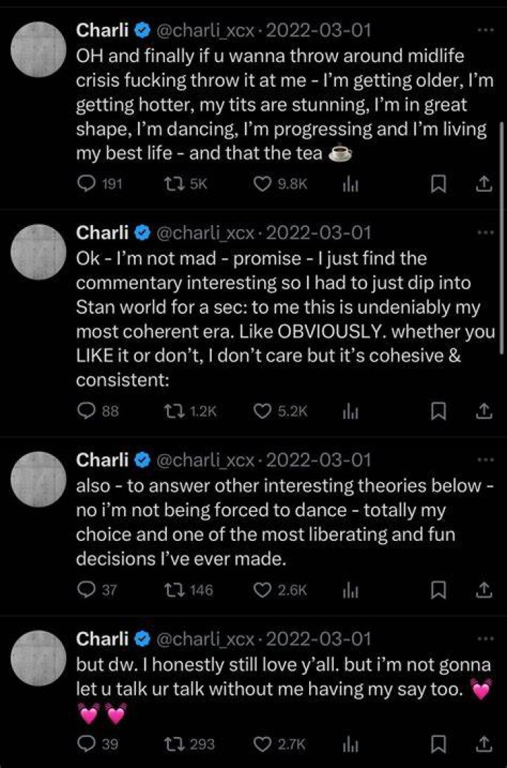 CHARLI XCX UPDATES🩸 on Twitter "HappyMothersDay Shameera 💗🌸 https//t