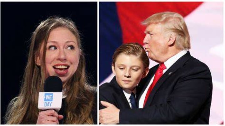 Chelsea Clinton defends Barron Trump in Facebook post Daily Mail Online