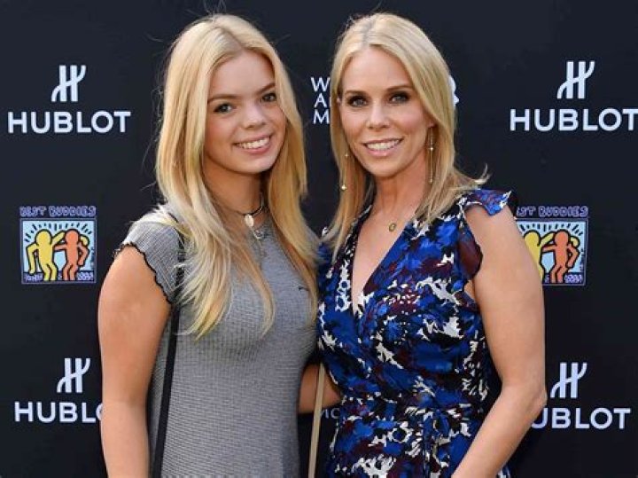 Cheryl Hines and daughter at the World Premiere of Disney's THE ODD