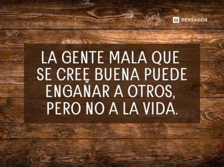 Creen que uno solo se dedica a eso El tormento que significa para
