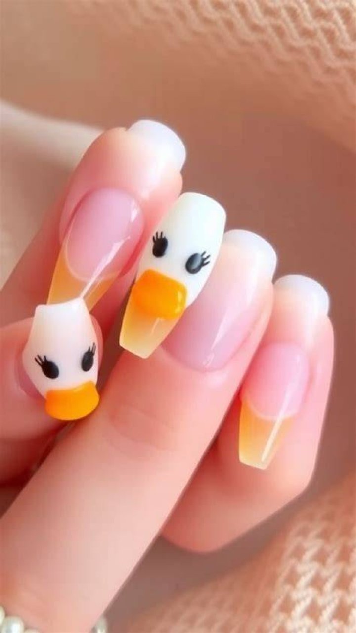 Duck nails Tutorial how to Duck nails YouTube