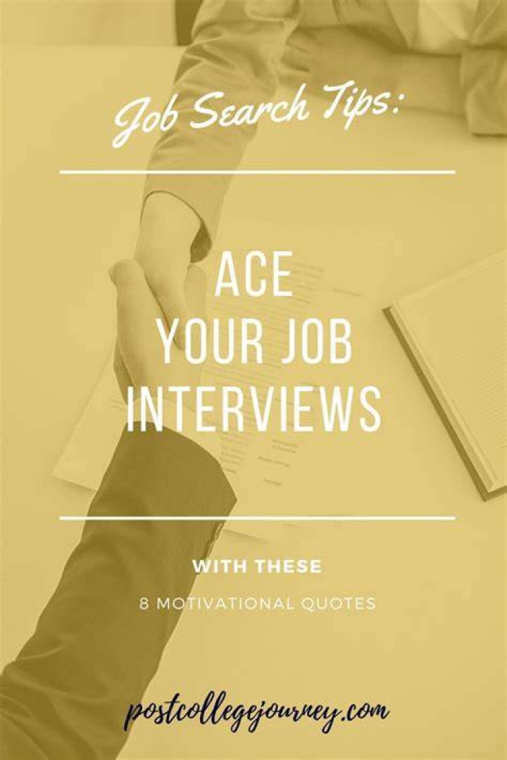 Encouragement Quotes For Job Interviews. QuotesGram