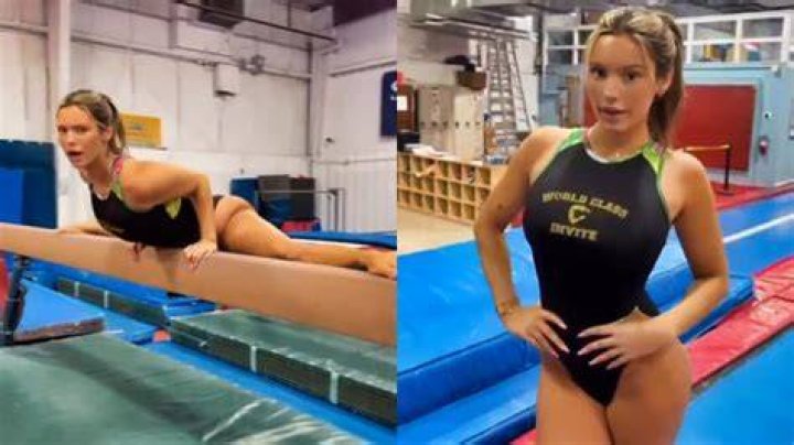 Gymnast Sydney Smith Shares Racy Swimsuit Video On TikTok