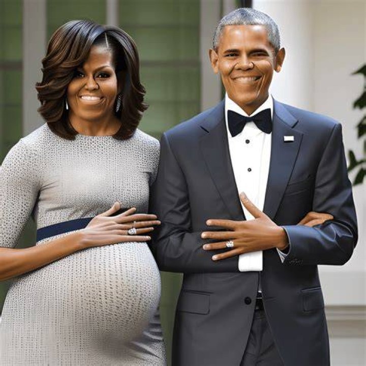 Michelle Obama Pregnant Pics A Look Into Her Journey