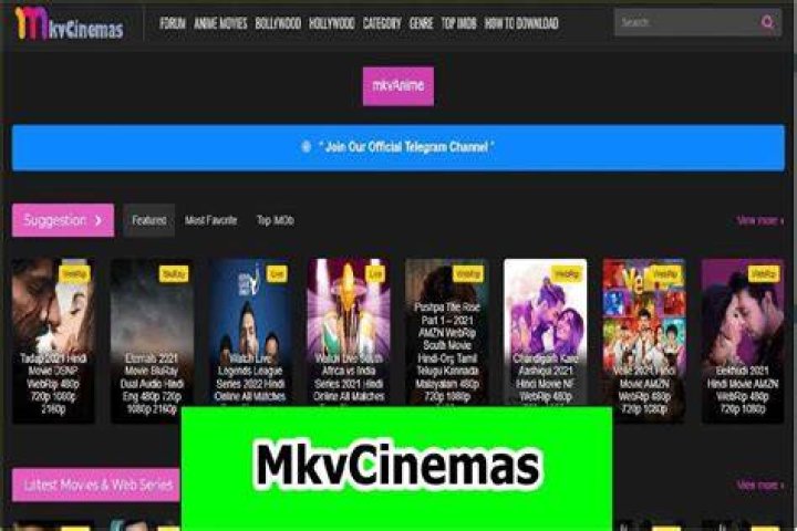 Mkvcinemas 2022 Latest mkv PC and mobile phone Ketosk