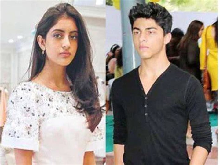 Navya Naveli Nanda And Aryan Khan Navya Naveli Aryan Khan Nanda
