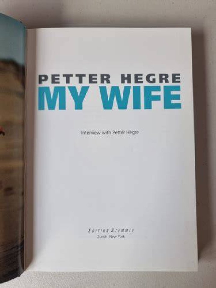 Petter Hegre My Wife Blicero Books