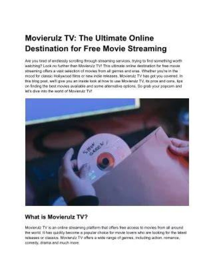 PPT Movierulz PowerPoint Presentation, free download ID13049348