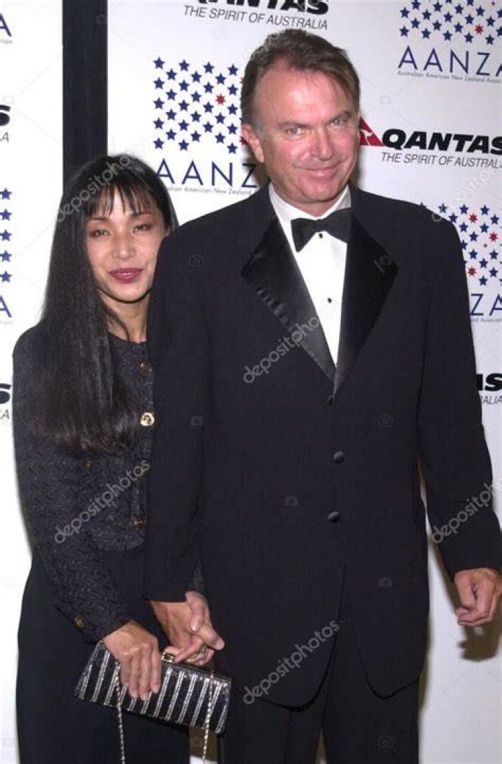Sam Neill and wife Noriko Stock Editorial Photo &copy; s_bukley 17918687