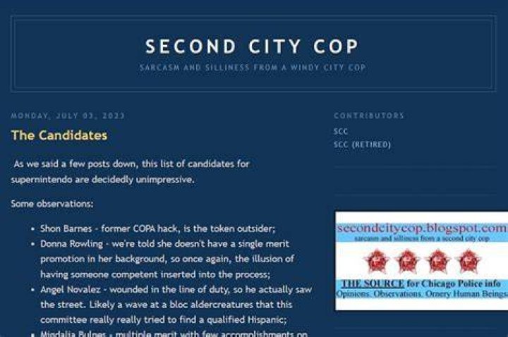 Second City Cop Tiered Deployment Done? (UPDATE)